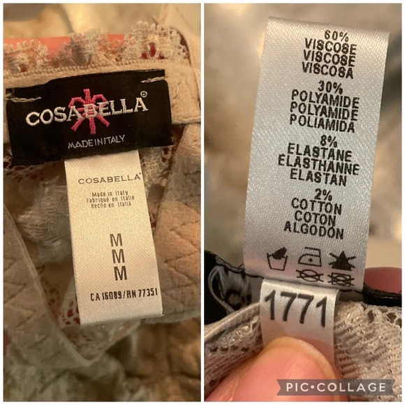 NWT Cosabella Never Say Never Mommie Racie Nursing Bra in Shadow - Picture 5 of 6